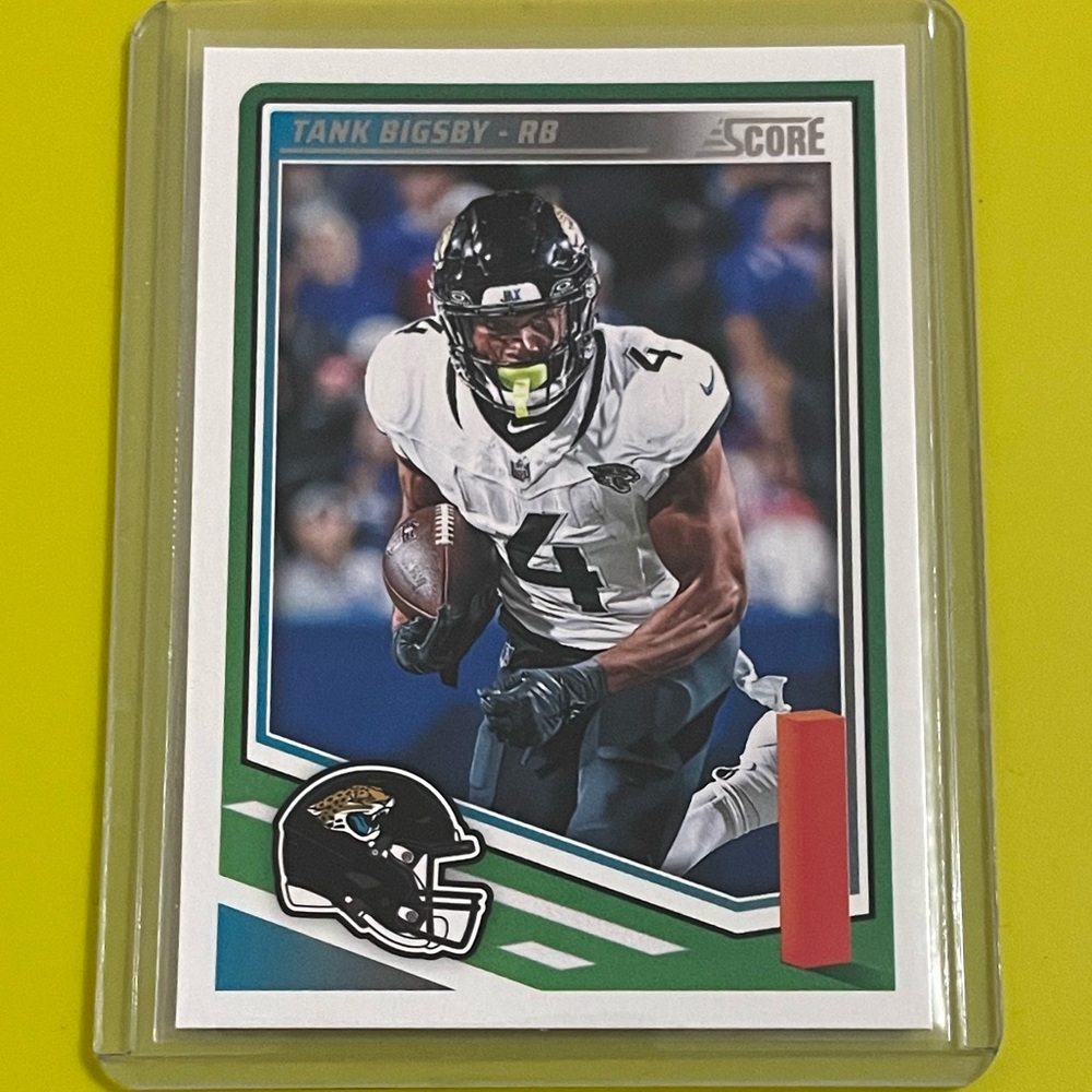 Tank Bigsby #121 2025 Panini Score Football Trading Card